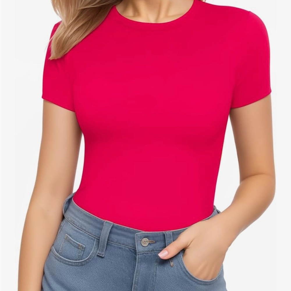 Hot Pink Body Suit